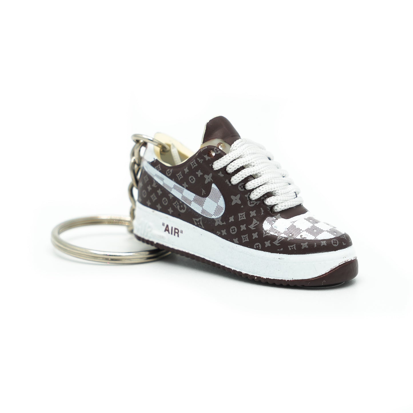 Nike Air Force 1 Louis Vuitton "Monogram Brown & Damier Azur"
